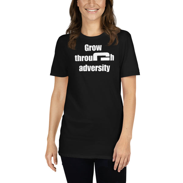 Grow through adversity - Minimal T-Shirt - G's Online Store