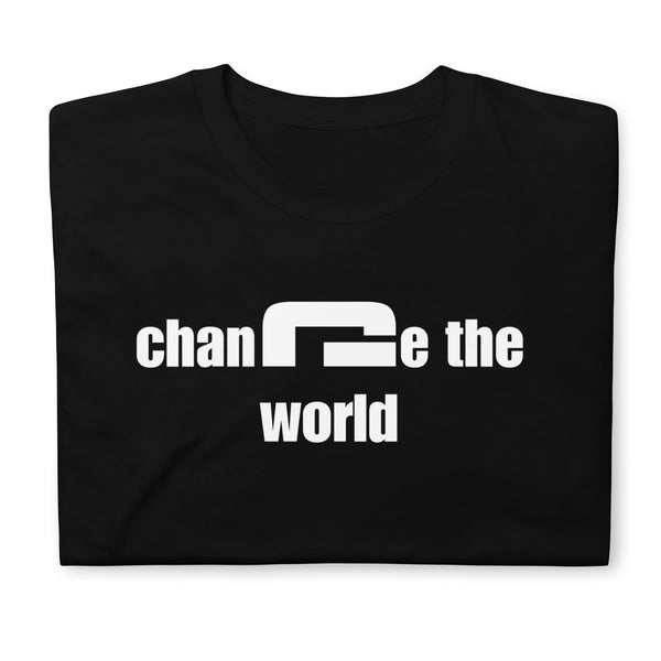 Change the world - Minimal T-Shirt - G's Online Store