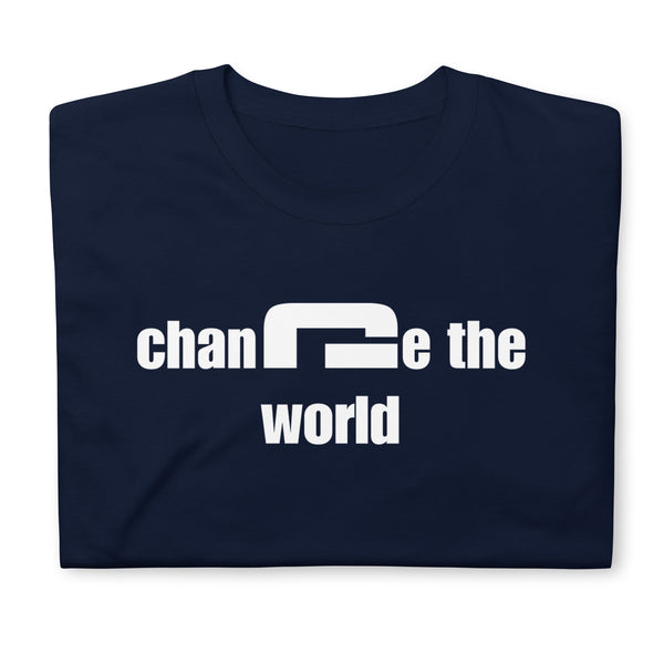 Change the world - Minimal T-Shirt - G's Online Store